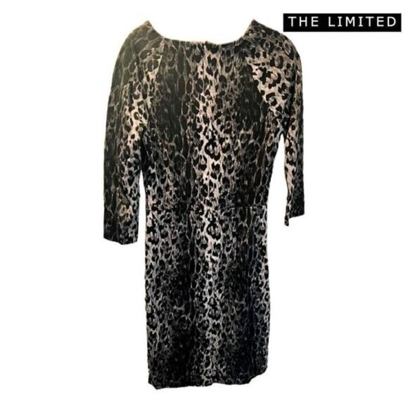 THE LIMITED Womens 3/4‎ Sleeves Animal Print Bodycon Dress - Picture 3 of 6